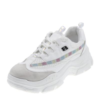 China High Quality Breathable Light Weight Fashion Comfort Sports Shoes White Sneaker for sale