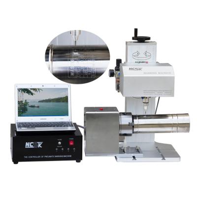 China Metal hot sale! Pneumatic Dot Pin Chassis Number Marking Machine for sale