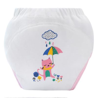 China Lokeystar Wholesale Cotton Baby Diaper Washable Reusable Plain Weave Pants For Unix Babies for sale