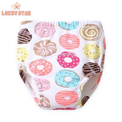 China Custom Washable Training Printed Support Pants Super Absorbent Baby Diapers for sale