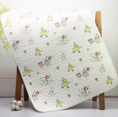 China Cotton Lokeystar Fruit Cotton Sheet For Infant Baby Waterproof Diapers Changing Mats for sale