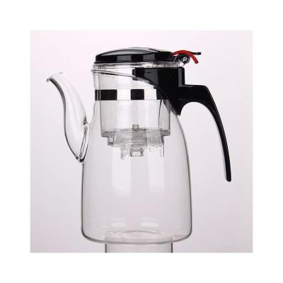 China New Design Wholesale Price Borosilicate Glass Viable Chinese Teapot for sale