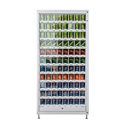 China Cold Rolled Convenient Dishes Storage Cabinet For Snack Vending Machine for sale