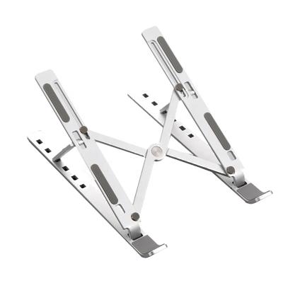 China Adjustable Laptop Stand Folding Aluminum Alloy Stand Notebook Universal For MacBook Air Pro iPad PC Bracket for sale