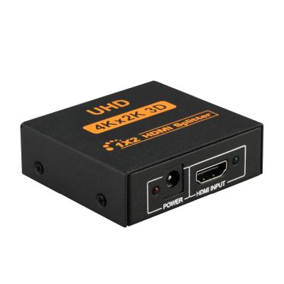 China 4K Mini 2 HDMI Port Video Splitter 1x2 Switch Splitter Support 4k X 2k 3D Full HD 1080P JL-0102M for sale