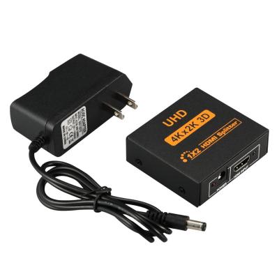 China Justlink HDMI 1x2 Splitter 1 in 2 4K HDMI Splitter with UHD 4Kx2K and 3D 1080P JL-0102M for sale