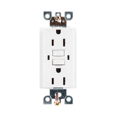 China Shanghai Residential/General Purpose Linsky 15A 125V With Weather Protecting GFCI Receptacle Receptacle Receptacle With LED Indicator Double Life for sale