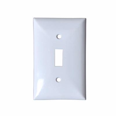 China Easy Installation Shanghai Linsky (WTS-01) 1 Strip Decorate Lid Diverter Plastic Wall Plate for sale