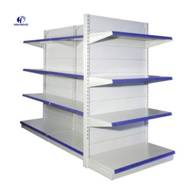 China Customized Double Sided Used Supermarket Shelves Super Market Shelf Store Display Stands For Retail Store for sale