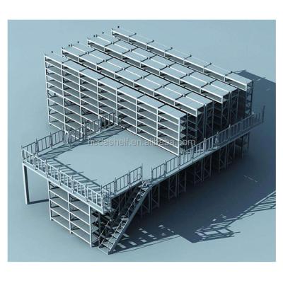 China Corrosion Protection Customized Adjustable Heavy Duty Warehouse Mezzanine Rack for sale