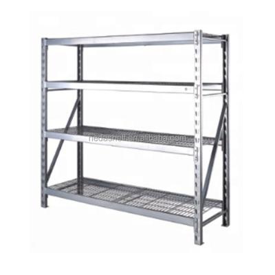 China Warehouse 500kg Load Capacity Medium Duty Steel Warehouse Storage Racks Used for sale