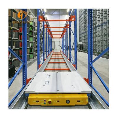 China Chinese Adjustable Auto Corrosion Protection Paddle Heavy Duty Shuttle Racking System for sale