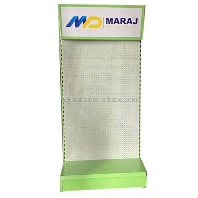 China Environmental Friendly Pegboard Panel Tools Display Racks Metal Customized Tools Display Stand Holder Rack for sale