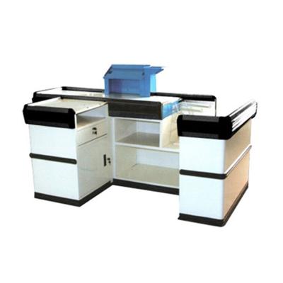 China Modern stylish supermarket checkout counters store counter cash desk for shop for sale