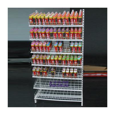 China New arrival painting display rack/single sided custom rack/free standing for sale