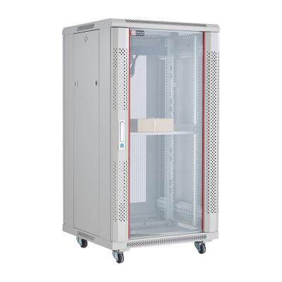 China Standard Server Room 600*1200*600 Server Rack Cabinet 22U Computer Room Server Network Rack Cabinet for sale