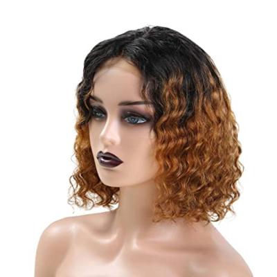 China Other Water Wave Wigs 150%density Human Hair Lace Front Human Hair Wigs For Indian Colored Women Pre Plucked Virgin Hair Lace Wig for sale