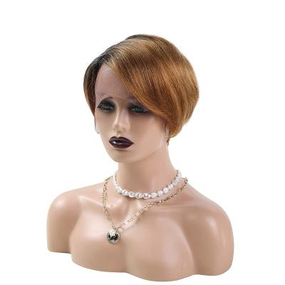 China Short Short Lace Front Wig Wigs For Women Color Hair Wigs Straight Curly Hair T Bob Lace Front Wigs Human for sale