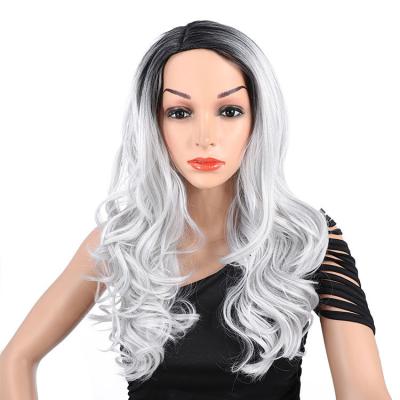 China Free Shipping Black Synthetic Lace Front Wig Transparent Swiss Key Brazilian Body Wave Hair Wigs Long for sale