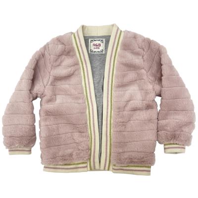 China Regular Custom Made Winter Baby Clothing Babies Fur Coat Girls Warm Fur Jacket for sale