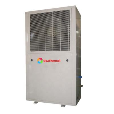 China Outdoor household EVI air to water heat pump with 10.5kw for house heating or cooling or domestic hot water for sale