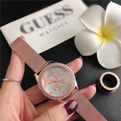 China Non-specific steel moissanite jewelry watch strap women mesh watch crystal 2021 free shipping items watch relojes hombre for sale