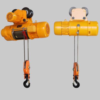 China Lifting Goods Electric Hoist 5 Ton 1Ton 2Ton Electrical Wire Rope Hoist For Workshop for sale