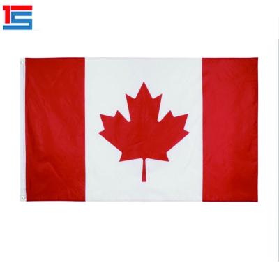 China 3*5ft 90*150cm Canada FLYING national flag in stock for sale