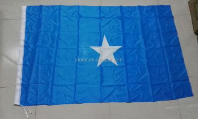 China 100% VOL Polyester Printed Somalia Country Flag for sale