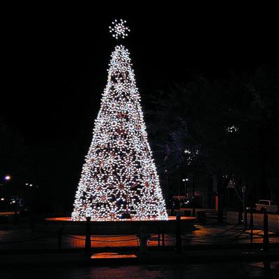 China Static or Flashing or Color Changing Christmas Tree Extra Large Outdoor Christmas Decoration 2021 Artificial Christmas Tree Led Lights for sale