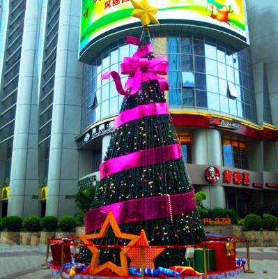 China New Eco-friendly Christmas Star For Outdoor Waterproof Christmas Tree Threshold Luxury Custom Christmas Tree for sale