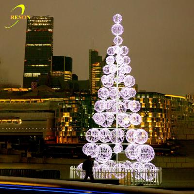 China Factory Price High End Waterproof Led Christmas Ball Tree For Shopping Mall Christmas Decoration for sale