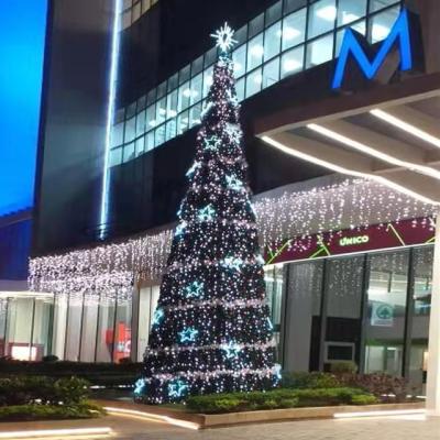 China Custom Luxurious Chirstmas Decor Xmas Tree Lights Christmas Tree Holiday Decorations Large 20ft 30ft 40ft 50ft 60ft New for sale