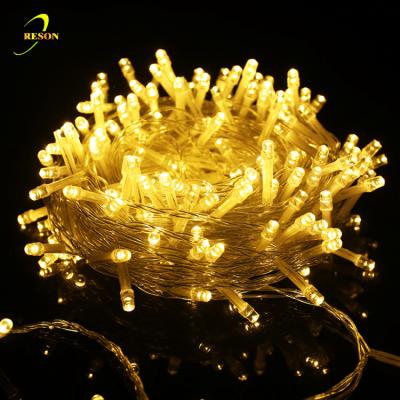 China 220v Indoor And Outdoor Waterproof Outdoor Festival Warm White Led String Light for sale