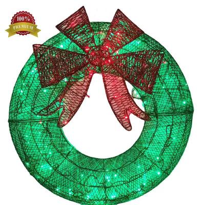 China Outdoor Christmas Deoration Decoration Suppliers Tree Light Ornament Odds Sale Led Garland for sale