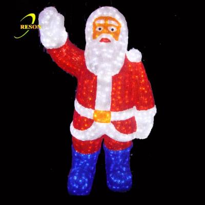 China Commercial use christmas item jumping santa claus for sale