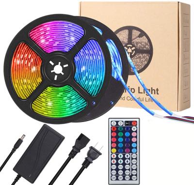 China Holiday Decoration Amazon Smart Led Strip Light Waterproof Led Strip Light Christmas Indoor Decoration 5050 for sale