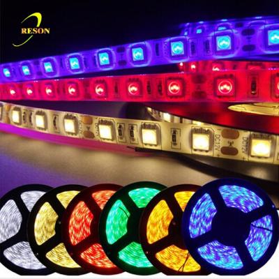 China High Quality Decoration DC 12V/24V 5m SMD5050 Led Strip Light Indoor Outdoor Decoration for sale