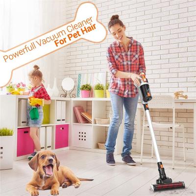 China Home Cyclone Technology 2 in 1 Handheld Electric Hand Stick Cyclone Vacuum Cleaner Radio Cordless Vacuum with CE for sale