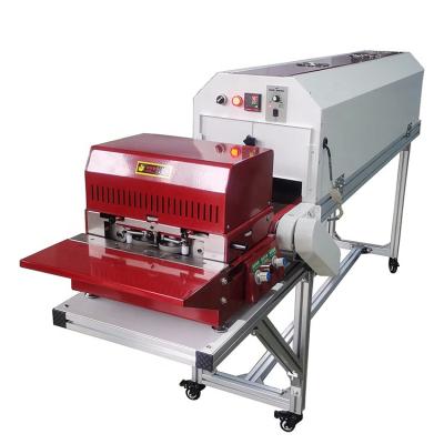 China DOLLY DL-630A Garment Shops Assembly Line Oven Drying Horizontal Automatic Belt Coloring Machine for sale