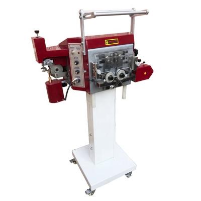 China Garment Shops DL-628 Leather Belt Edge Inking Machine High Efficiency Three Station Oiling Machine Inking Machine for sale