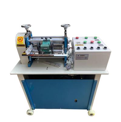 China Garment Shops Customized Hydraulic Embossing Hydraulic Embossing Machine Leather Belt Roller Making Machine for sale