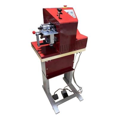 China Garment Stores TROLLEY 2 in 1 Leather Belt Machine Multifunctional Leather Edge Trimming Machine Leather Laminating Machine for sale