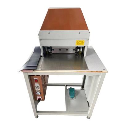 China Garment Shops TROLLEY for Leather Edge Wallet Leather Edge Trimming Wallet Extra Material Balancing Machine for sale