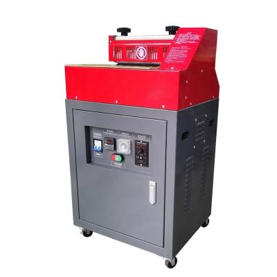 China Garment Shops Automatic Hot Melt Glue Machines Hot Melt Glue Roller Coater Coating Gluing Machine for sale