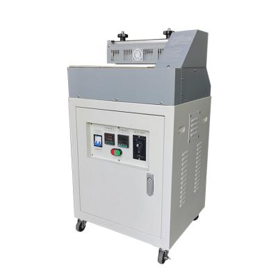 China Garment shops DL-7522 hot melt gluing machine hot melt glue roller coater glue coating machines for sale