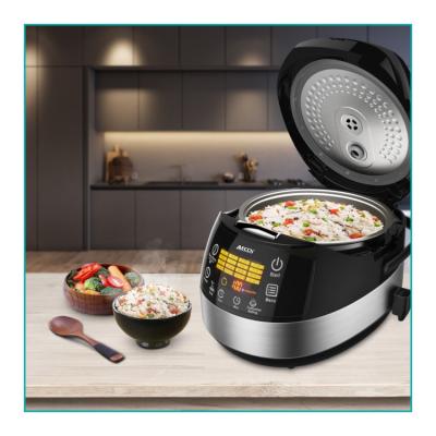 China YB-058 Hotel Stainless Steel Body Housing Multifunctional Rice Cooker for sale