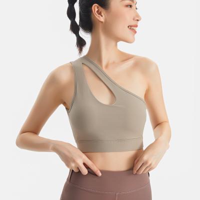 China Men's Seamless Tight Front Tie Fashion Yoga Vest, Women's Breathable Yoga Vest For Woman for sale