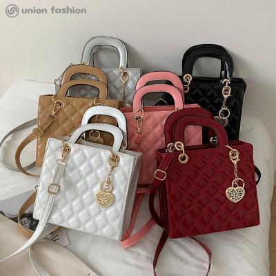 China Fashion New Arrival Christmas PU Leather Women Thread Purse Cross - Body Bag Handbags for sale