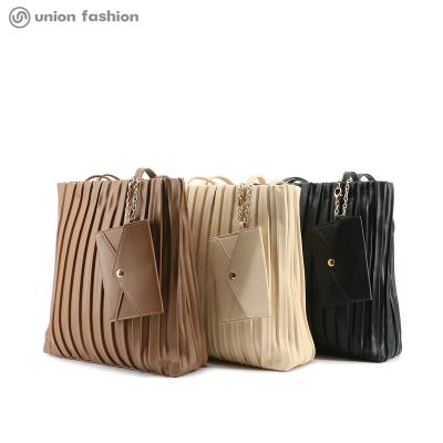 China Fashion New Arrival Casual Tote Bag Trendy Clutches And New Arrival Zippered Handbags For Women for sale